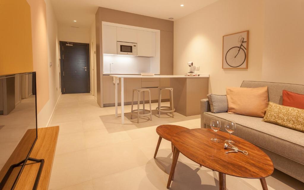 Apartamentos Málaga Premium - Calle Granada - Studio Avec Vue Sur La Ville
