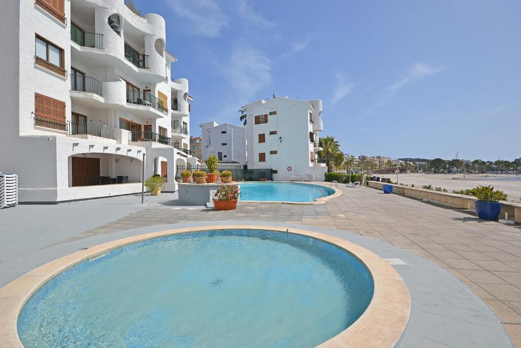 Bazén v ubytovaní Alcudia Sea alebo v jeho blízkosti