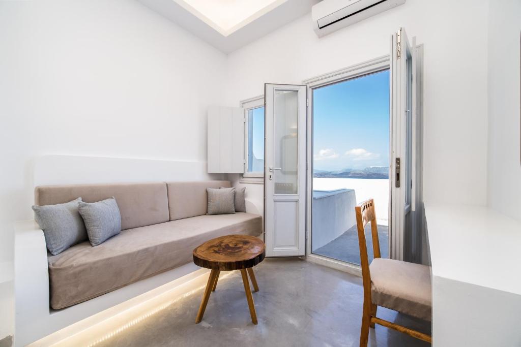 Posezení v ubytování Serenità Luxury Suites