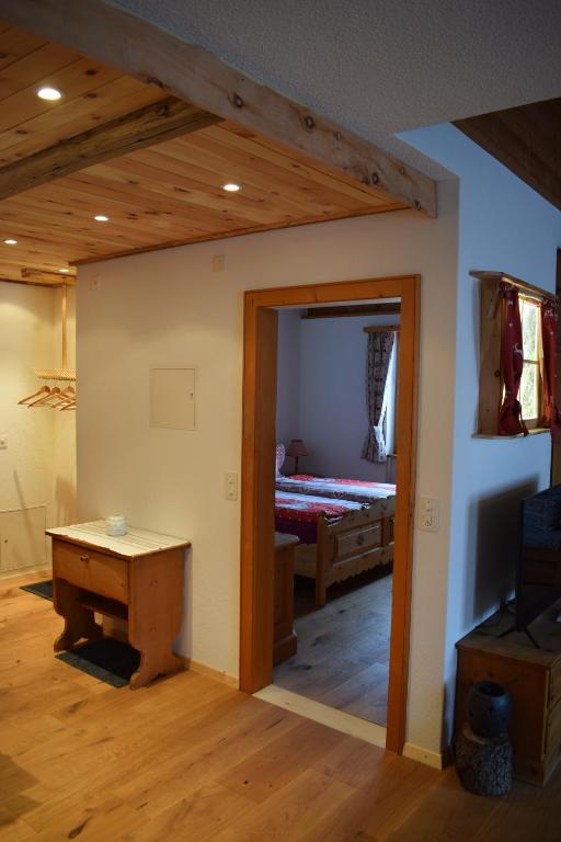 Postel nebo postele na pokoji v ubytování B&B Stiffler-Huus