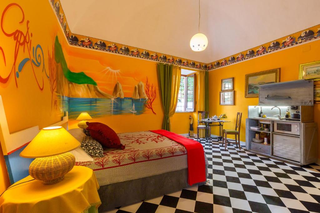 Kuchyň nebo kuchyňský kout v ubytování Orchid Corner Guesthouse