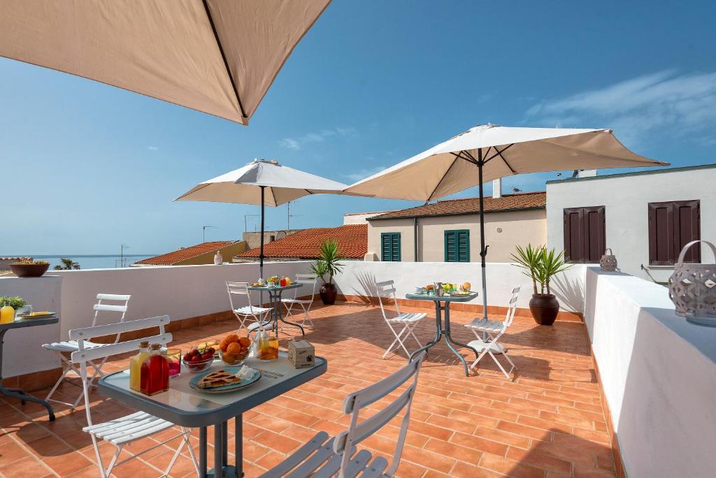 Nespecifikovaný výhled na moře nebo výhled na moře při pohledu z bed and breakfast