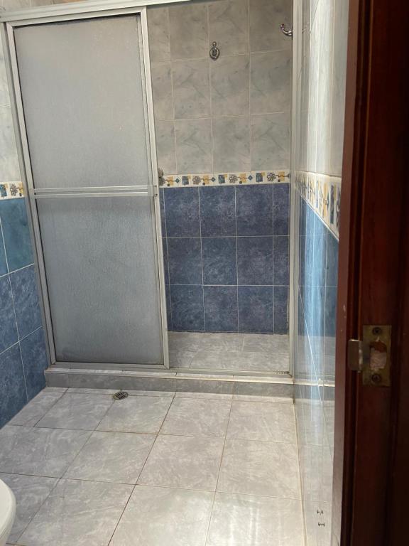 Koupelna v ubytování Hotel Policarpa