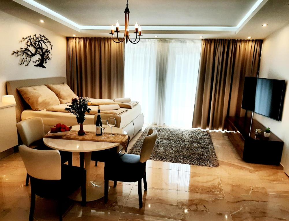 Posedenie v ubytovaní Nobless Apartments Holedná Brno
