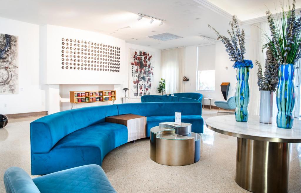 Posezení v ubytování The Sagamore Hotel South Beach