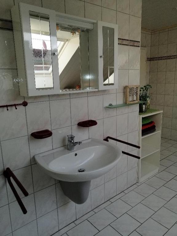 Koupelna v ubytování Ferienwohnung Reitinger