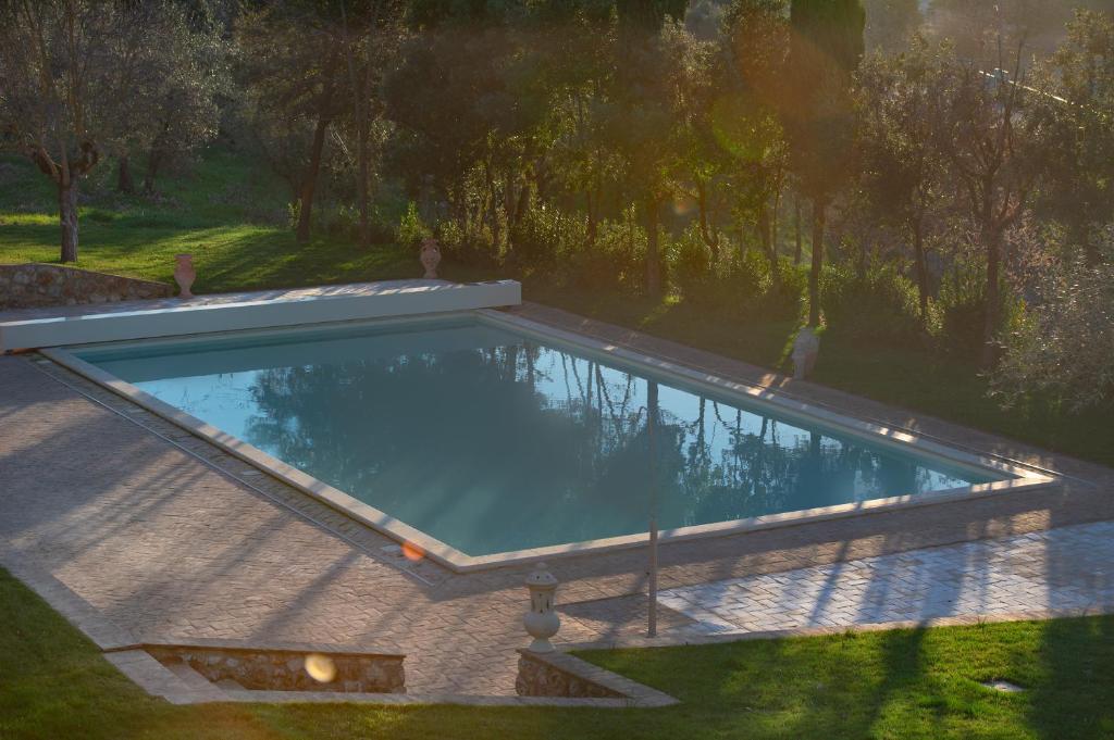 Bazén v ubytování Il Miraggio in Val d'Orcia Relais & Spa nebo v jeho okolí
