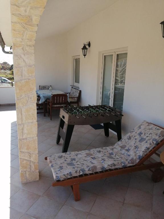 Patio nebo venkovní prostory v ubytování Apartments Tina