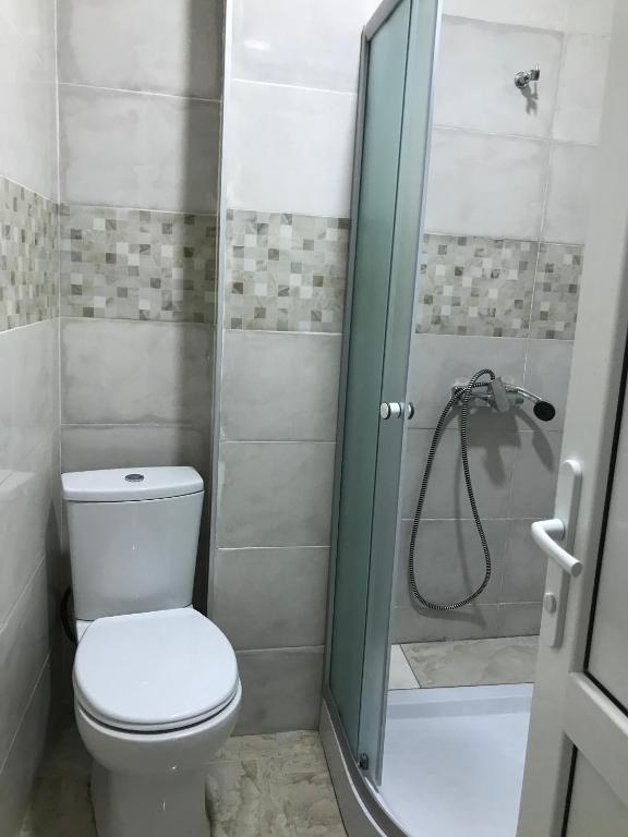 Koupelna v ubytování Hotel Nino Ureki