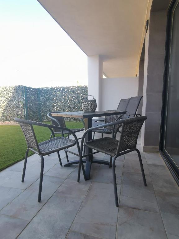 Patio nebo venkovní prostory v ubytování Casa Holiday Finestrat - 3 bedroom flat with common pool