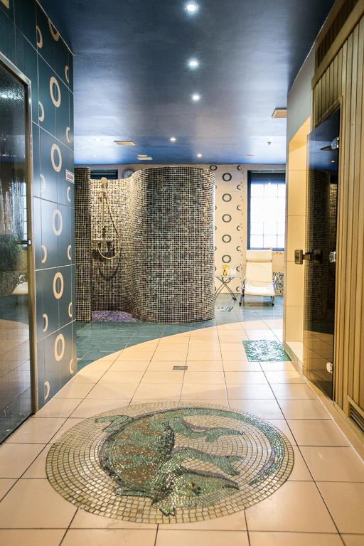 Koupelna v ubytování Hotel&Spa Kameleon