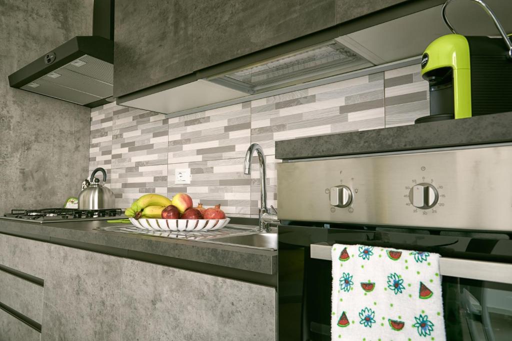 A kitchen or kitchenette at Il Casale di Monacella