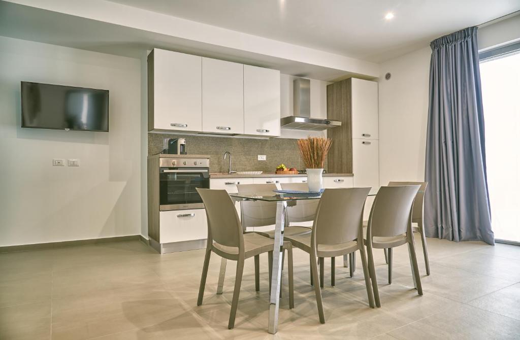 A kitchen or kitchenette at Il Casale di Monacella