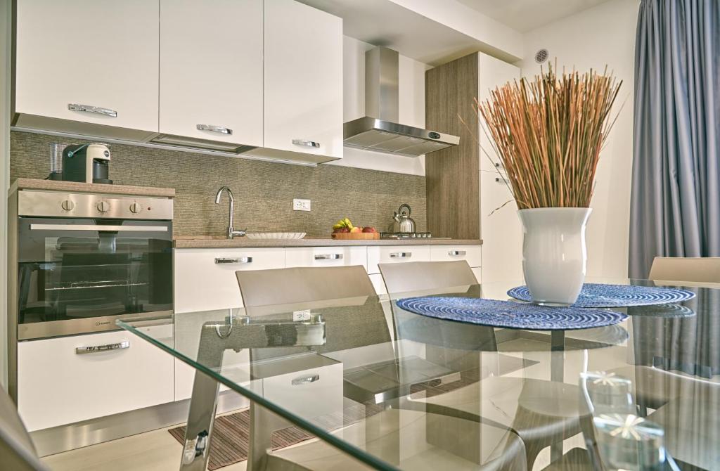 A kitchen or kitchenette at Il Casale di Monacella