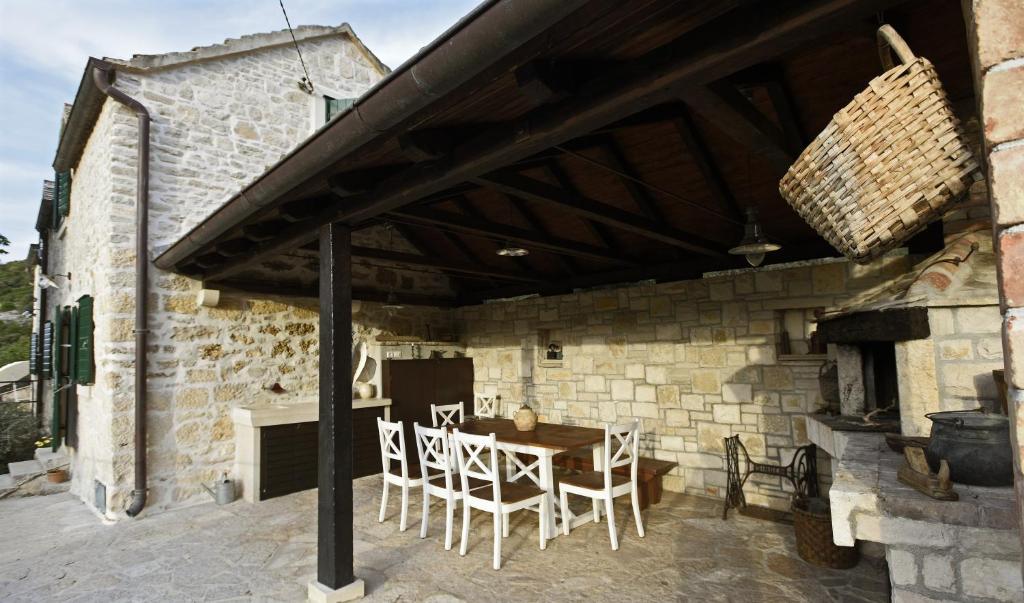 Patio nebo venkovní prostory v ubytování Villa Dol