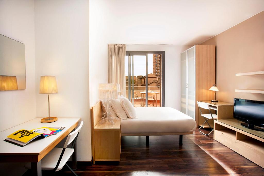 Posedenie v ubytovaní Barcelona Apartment Aramunt