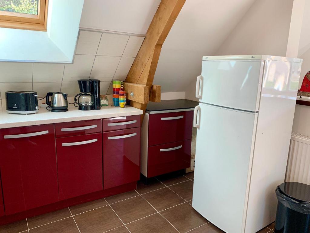 A cozinha ou cozinha compacta de Le Paraty - Maison ind&eacute;pendante 72 m2