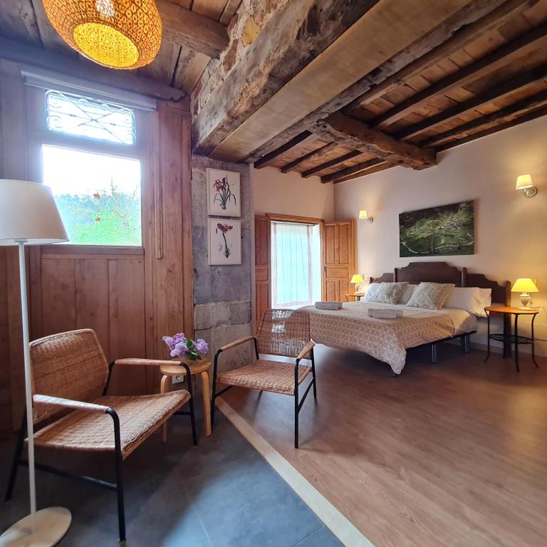 La Figal de Xugabolos, Salas - Double Room With Terrace