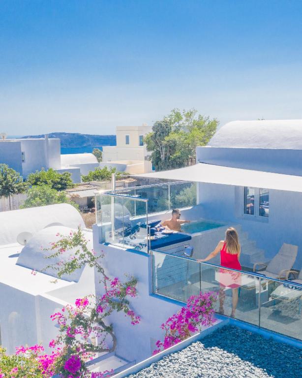 Posezení v ubytování Aressana Spa Hotel & Suites - Small Luxury Hotels of the World