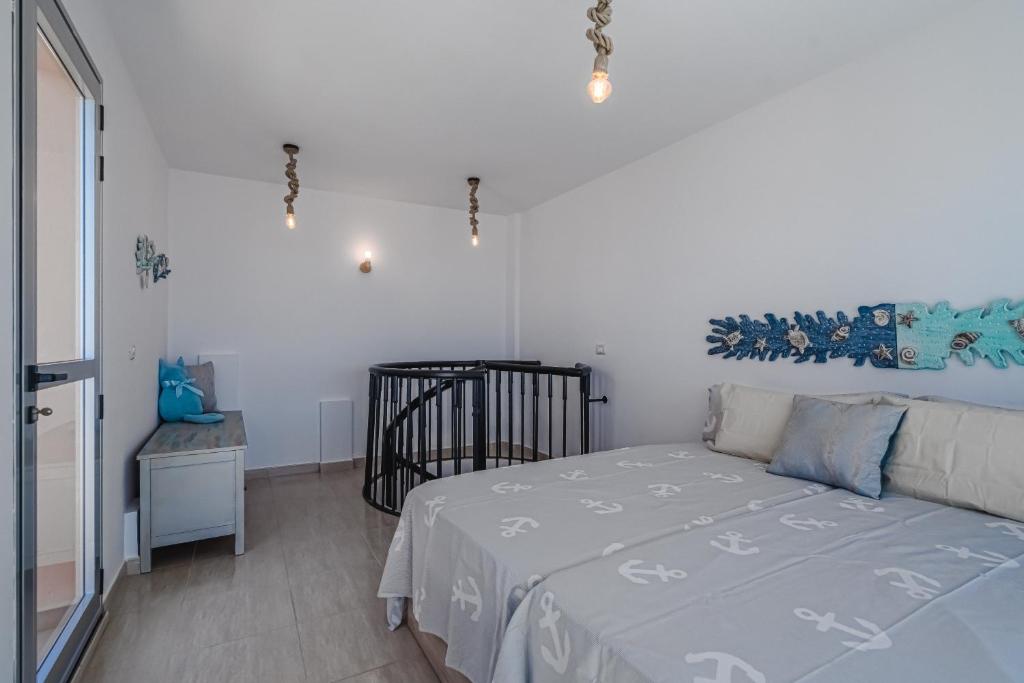 Postel nebo postele na pokoji v ubytování Pambnb - Sea Breeze Duplex Arenal