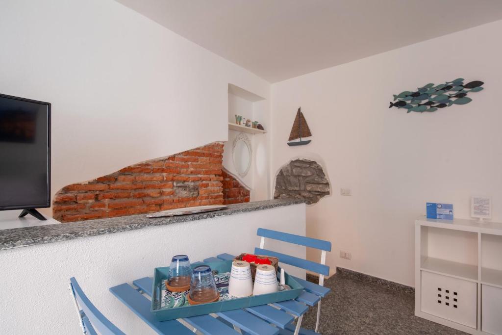 TV a/nebo společenská místnost v ubytování Ludovica Flat