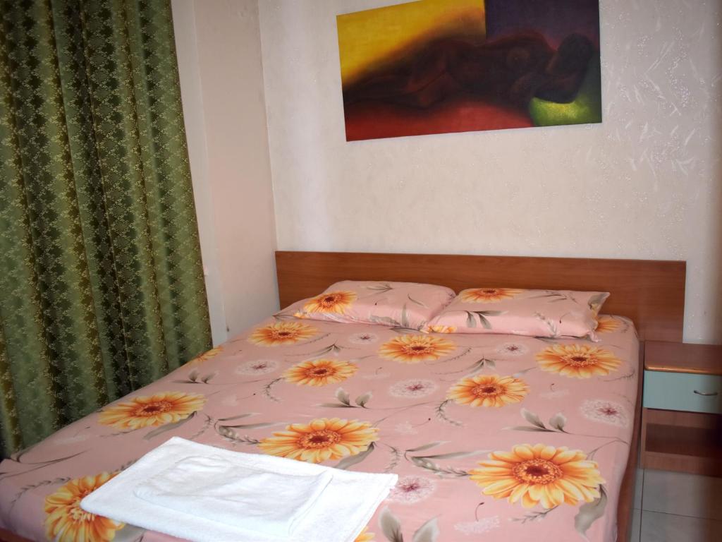 Postel nebo postele na pokoji v ubytování Hotel Central