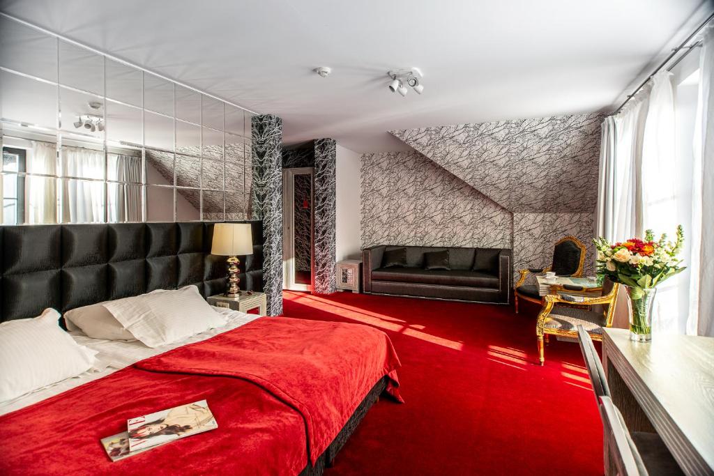 Posteľ alebo postele v izbe v ubytovaní Berberys Park Hotel