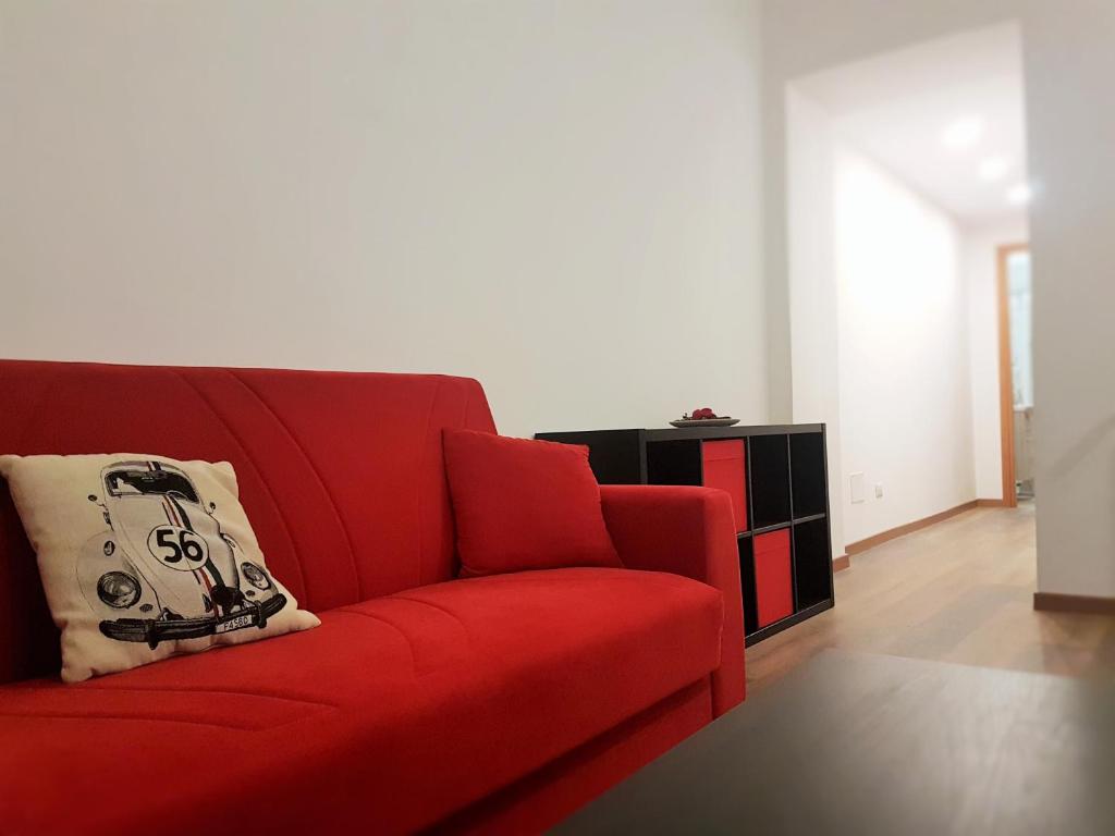 Część wypoczynkowa w obiekcie Trastevere Sweet Home