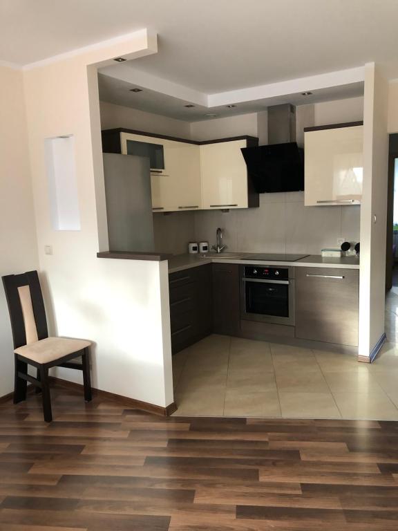 Kuchyňa alebo kuchynka v ubytovaní Apartament Tuwima