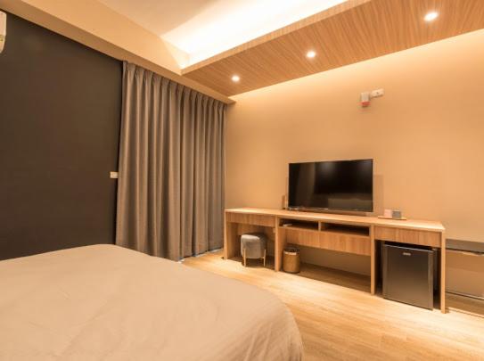 TV a/nebo společenská místnost v ubytování Yujing B&B 2