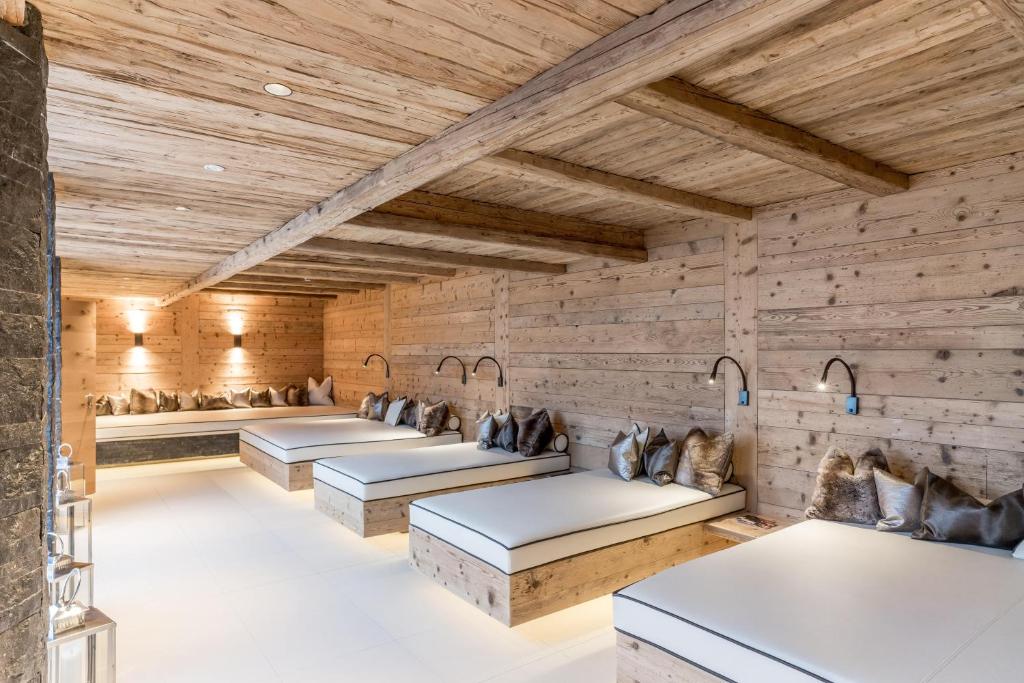 Postel nebo postele na pokoji v ubytování Hotel Mondin