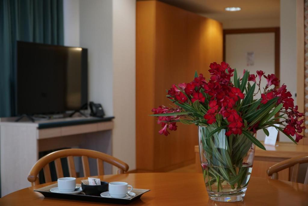 TV a/nebo společenská místnost v ubytování Tursport