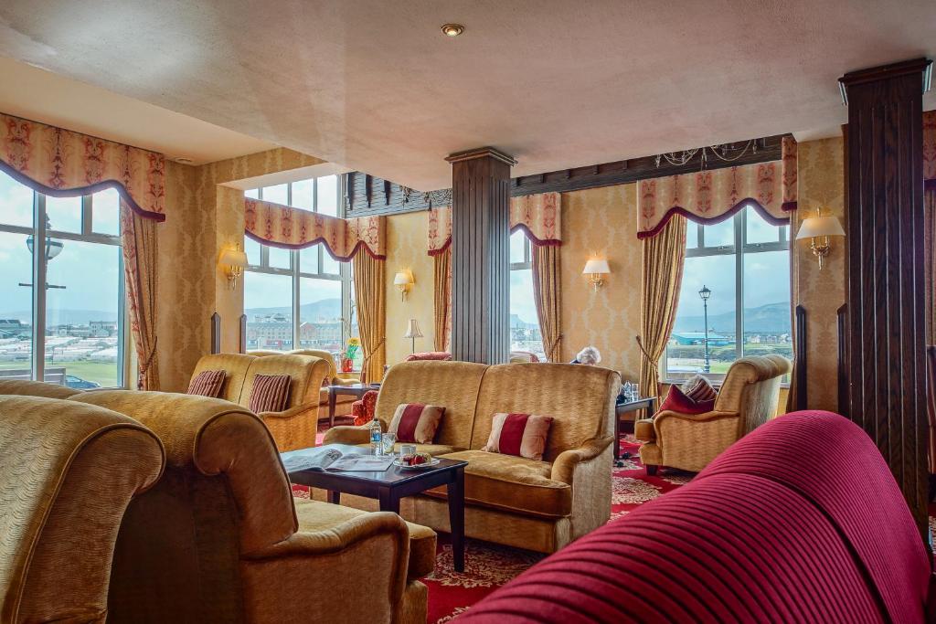 Posezení v ubytování The Great Northern Hotel