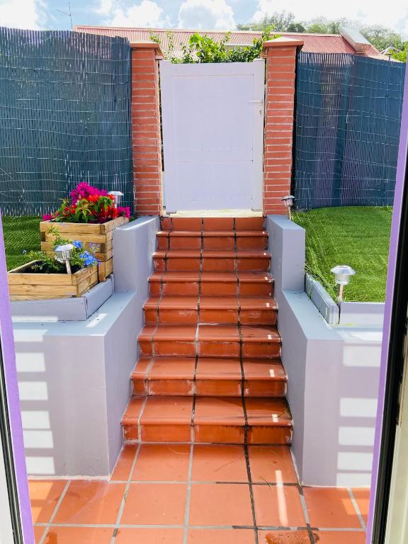 Balkón nebo terasa v ubytování Maelya House