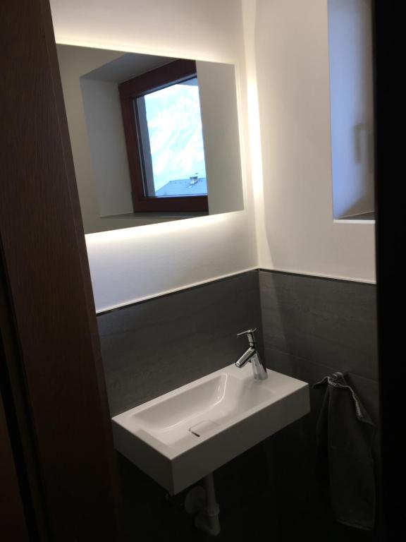 Kúpeľňa v ubytovaní Haus Wolfi