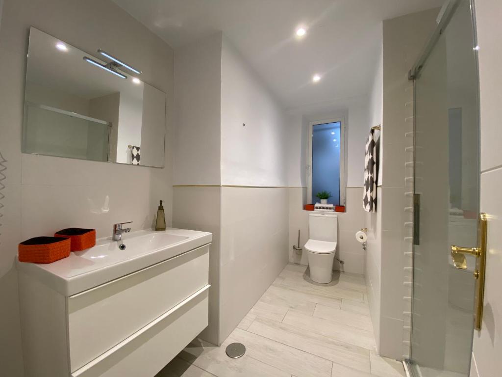 Koupelna v ubytování Apartment San Carlos Alicante