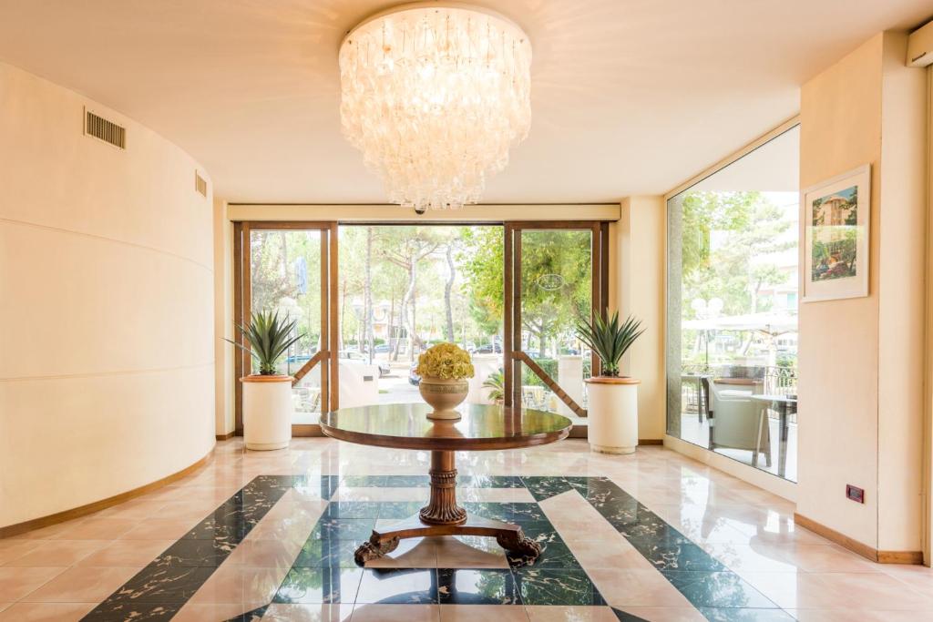 Posezení v ubytování Hotel Fenice Gluten Free
