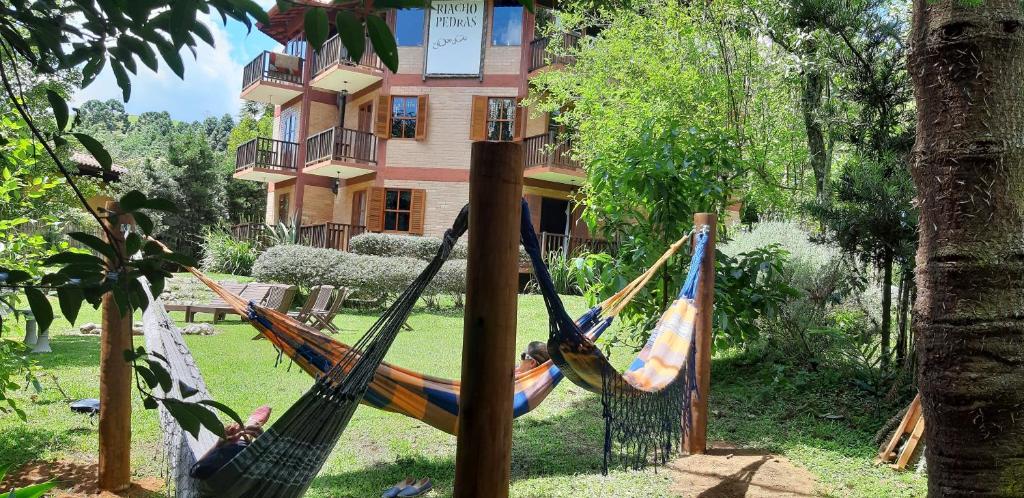 Zahrada ubytování Pousada Riacho Das Pedras