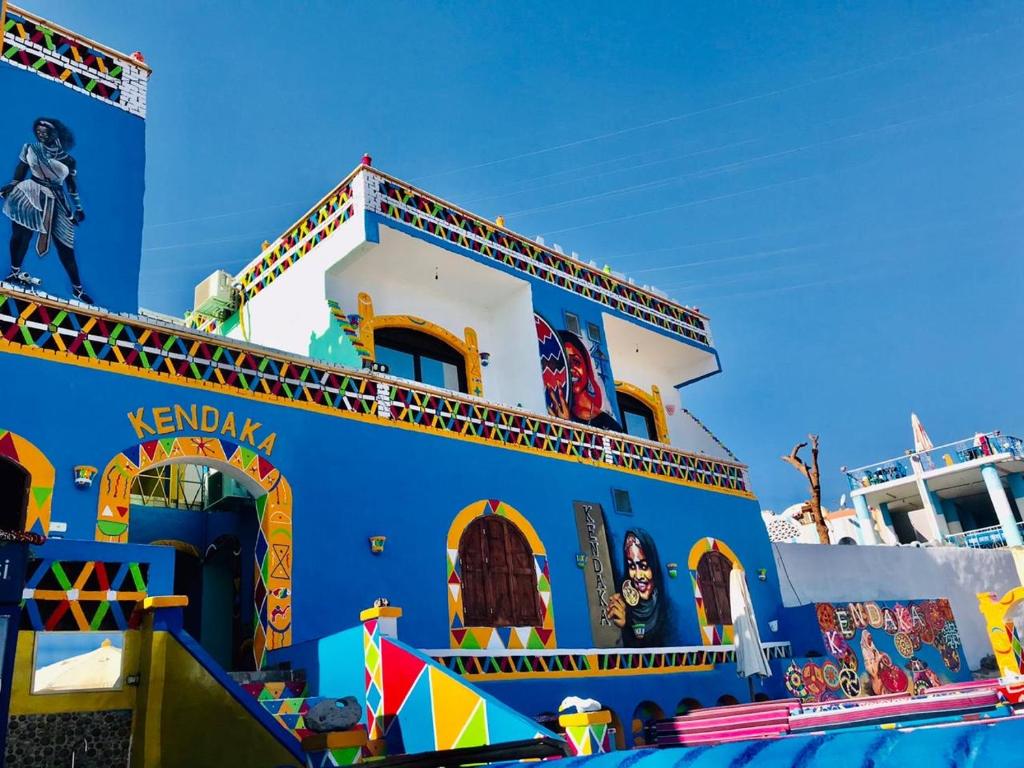 Πισίνα στο ή κοντά στο Kendaka Nubian House