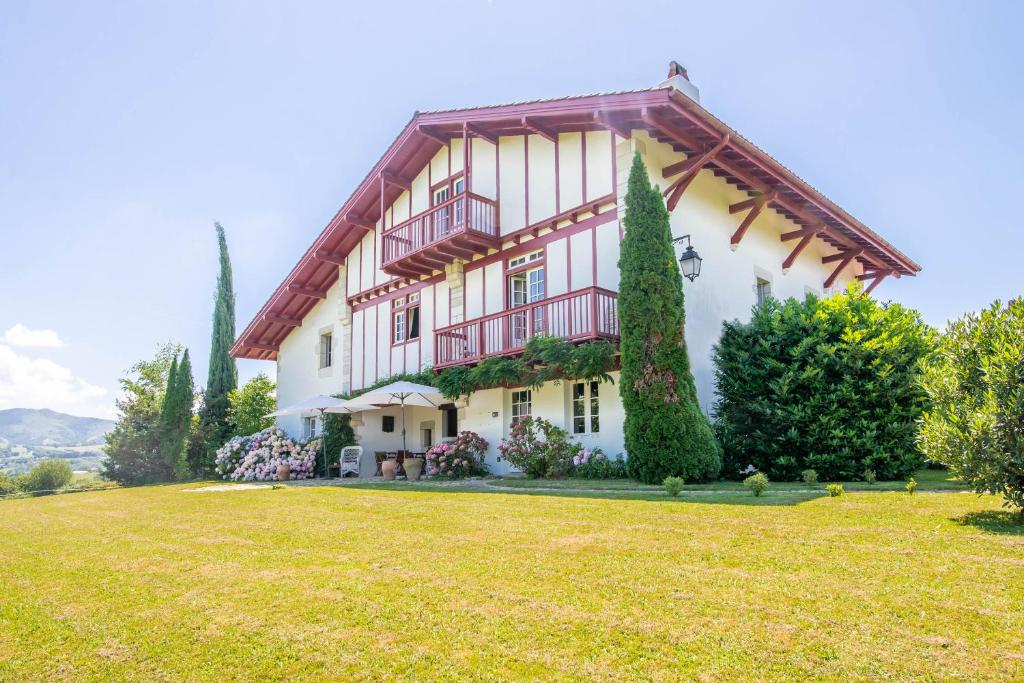 Zahrada ubytování Chambres d'Hôtes Irazabala