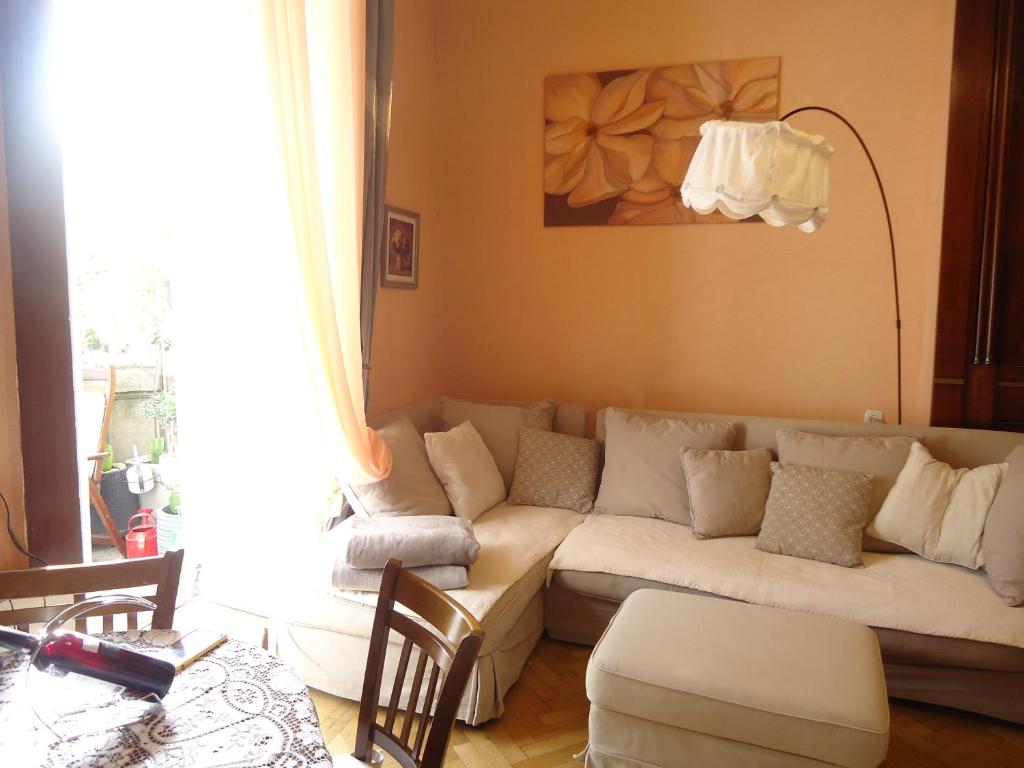 Posezení v ubytování Apartment Jafa