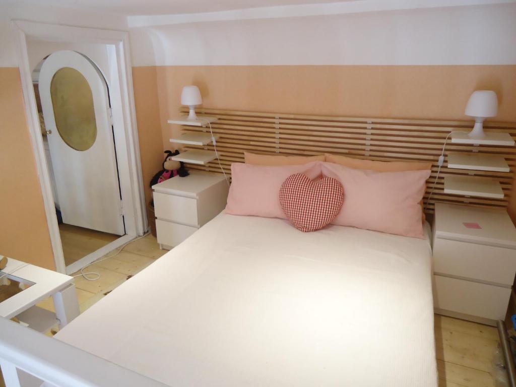 Postel nebo postele na pokoji v ubytování Apartment Jafa