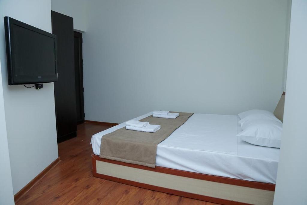 Postel nebo postele na pokoji v ubytování Merien Guesthouse 16