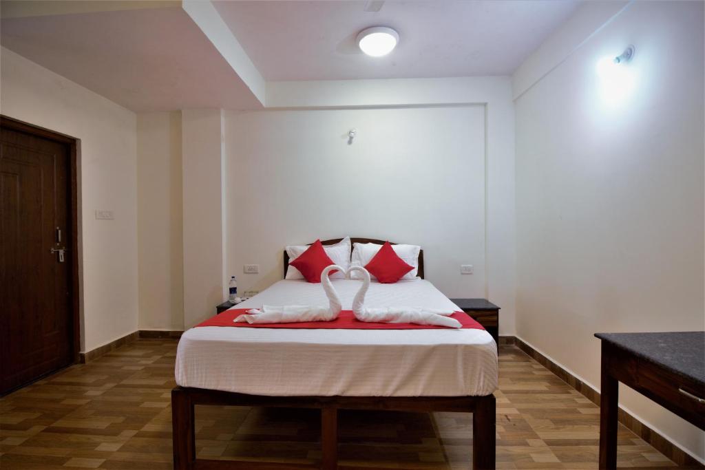 Postel nebo postele na pokoji v ubytování Casa Joseph