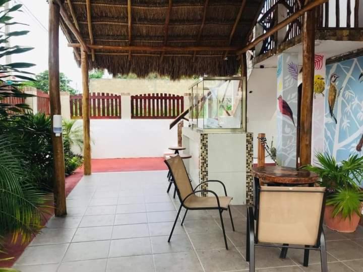 Balkón nebo terasa v ubytování Hotel Miriam Bacalar