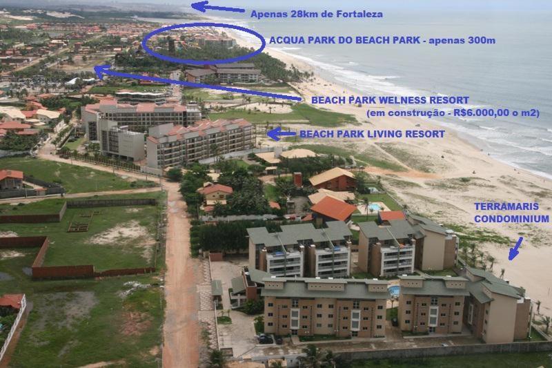  TerraMaris Apartamento Beira Mar Pé na areia