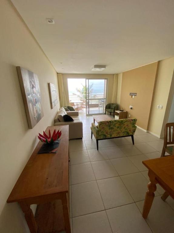  TerraMaris Apartamento Beira Mar Pé na areia
