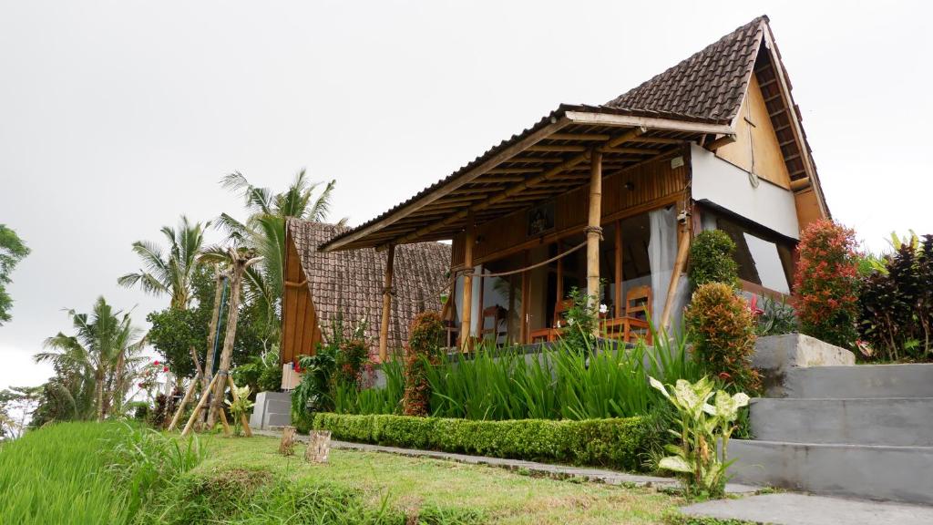 Zahrada ubytování Padi Bali Jatiluwih