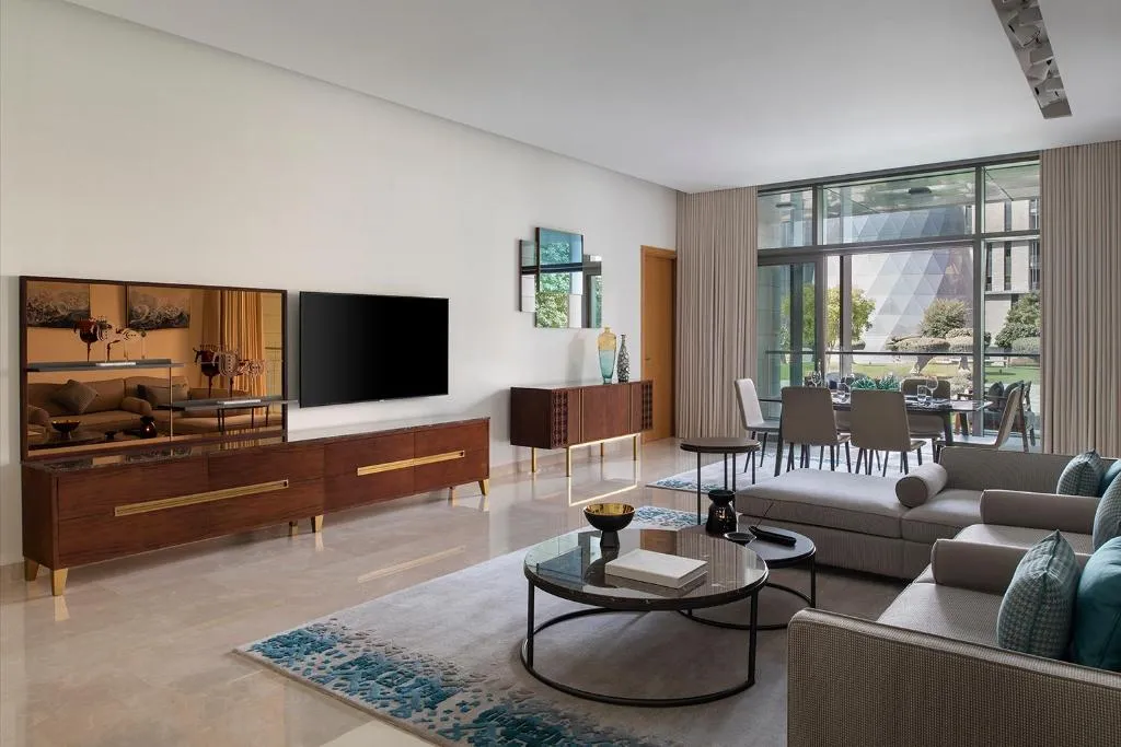 Two-Bedroom Bliss Apartment with Daily Access to Doha Quest for 2 Adults and 2 Kids and QAR 200 credit voucher per night