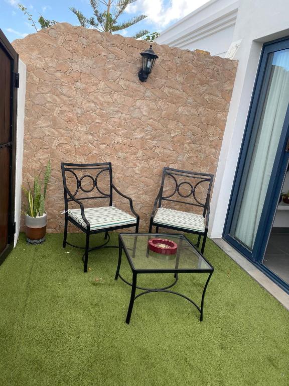 Patio nebo venkovní prostory v ubytování Rosales